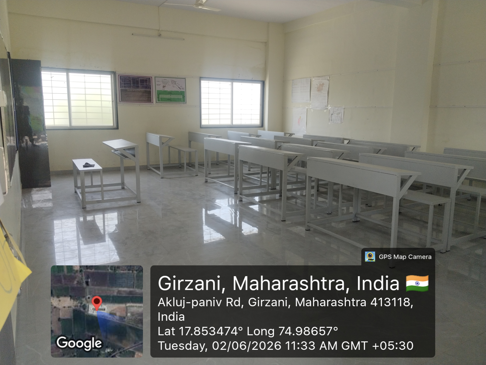 Students learning on an interactive smart board